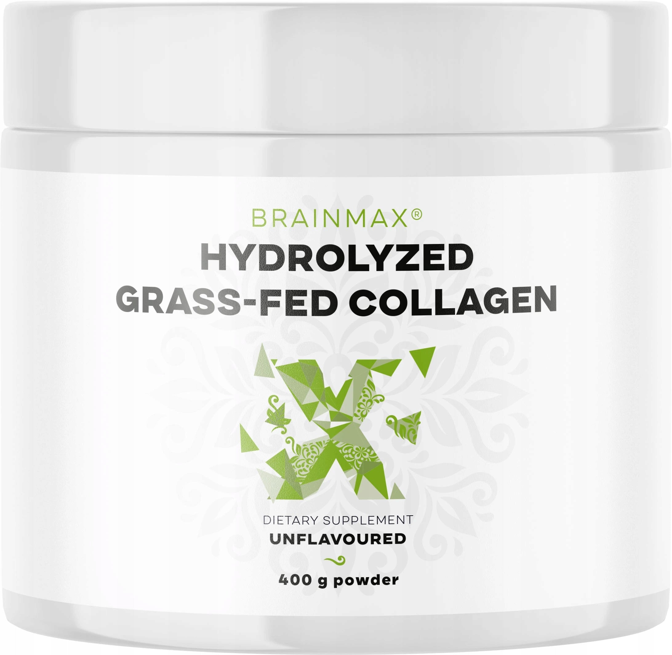 BrainMax Hydrolyzed Collagen, Grass-fed Collagen, 400 g