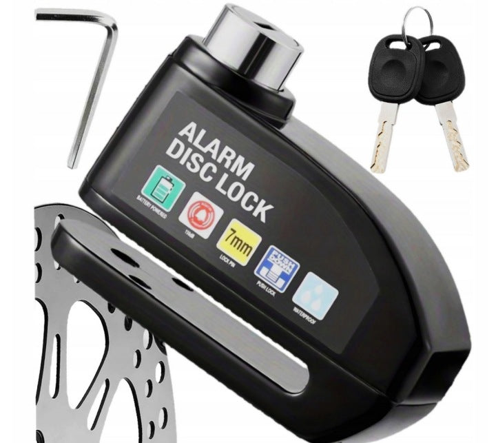Brake Disc Lock with Disc Lock Alarm Loud Strong Bicycle Cover Brand no brand