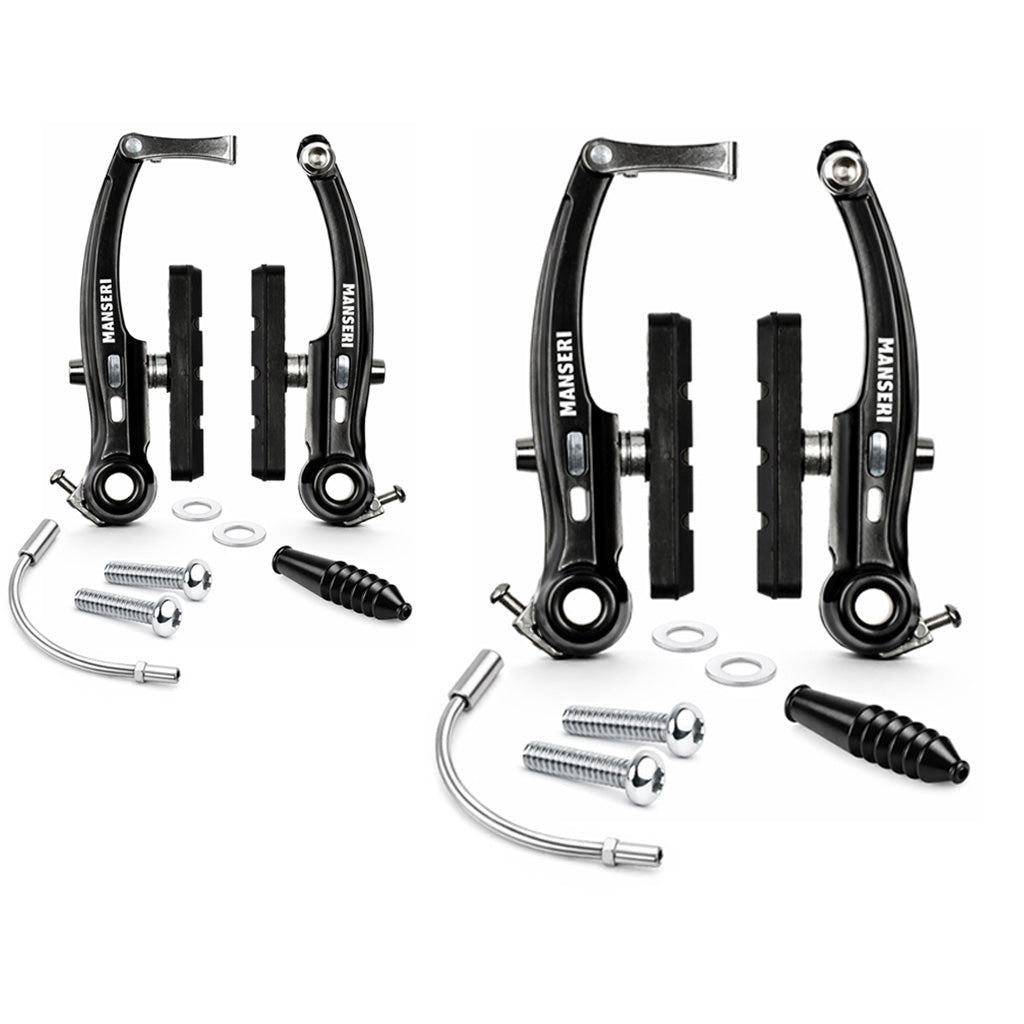 Brake Jaws V-Brake Front Rear Black