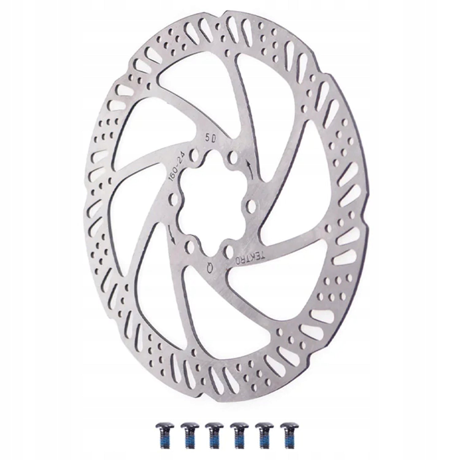 Brake disc Tektro TR160-24 160 mm (6") 6 screws