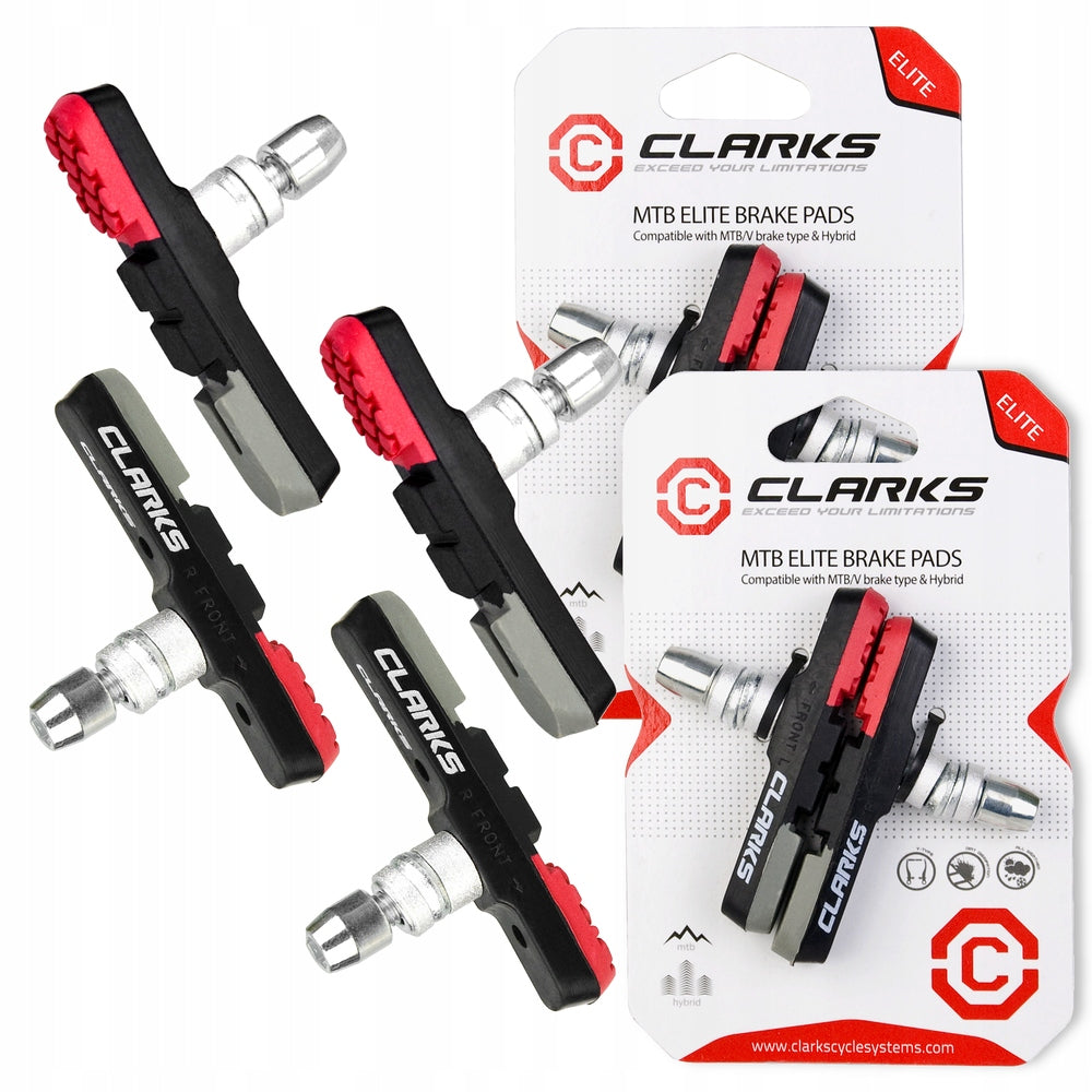 Brake pads V-BRAKE Clarks CPS301 two pairs SET FOR TWO WHEELS