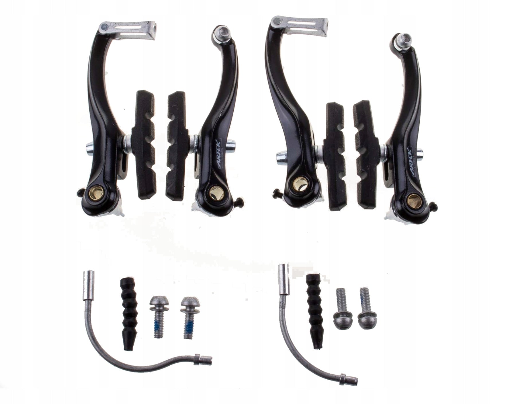 Brake shoes V-brake TRX alu black 110mm
