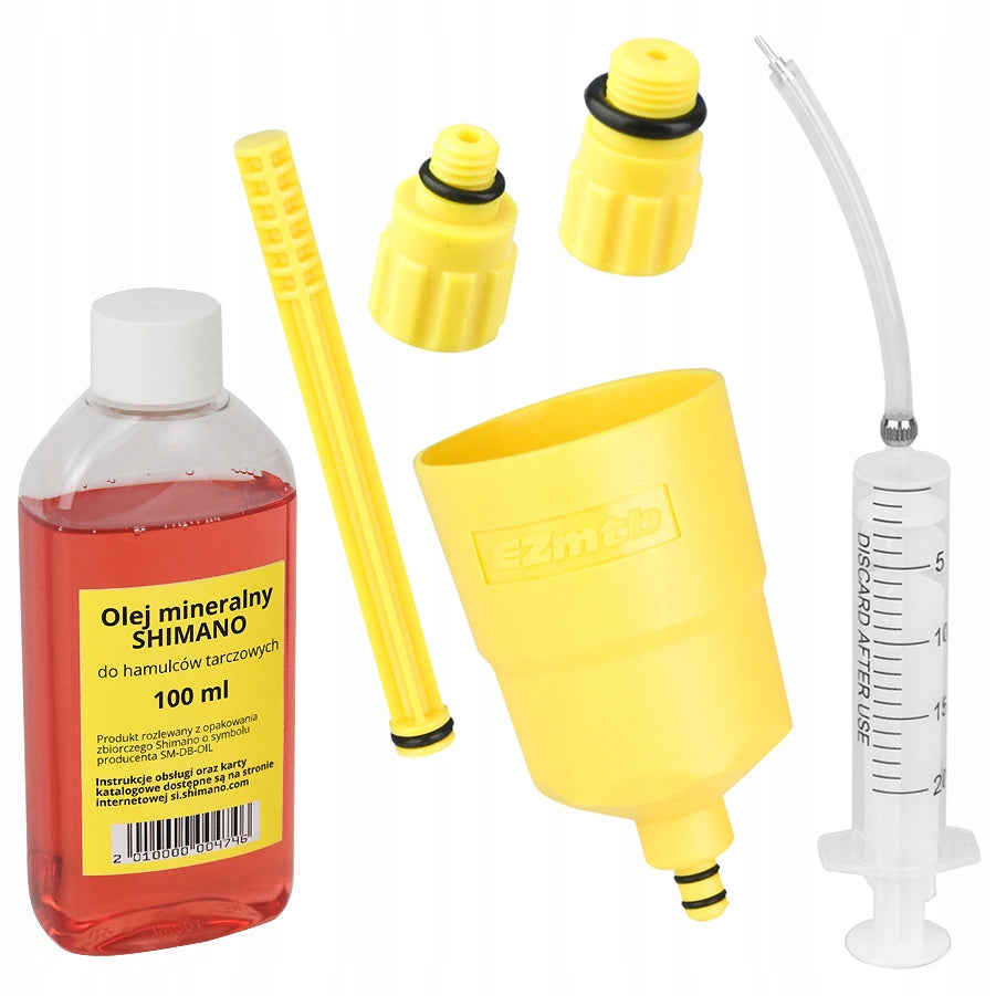 Brake venting kit + SHIMANO oil