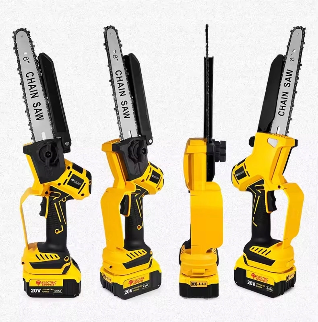 Branch chainsaw compatible with DeWalt batteries not DCMPS520 Packaging status original