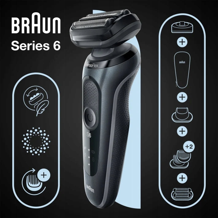 Braun Series 6 61-N4862cs Wet & Dry, cordless shaver Packaging status original