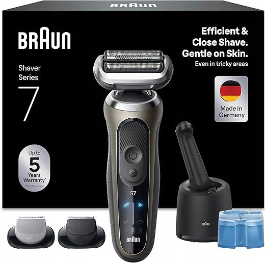 Braun Series 7 72-C7650CC Gold 4-in-1 Electric Shaver