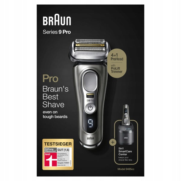 Braun Series 9 - 9485cc SW System w&d Rasierer