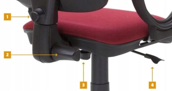 Bravo C6 Youth Office Chair Blue Nowy Styl Manufacturer code BRAVO C6 niebieski