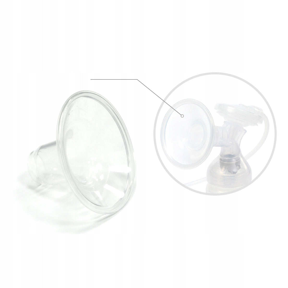 Breast pump 1483/ 1484 KIT II spare parts set funnel body Babyono Medical device no