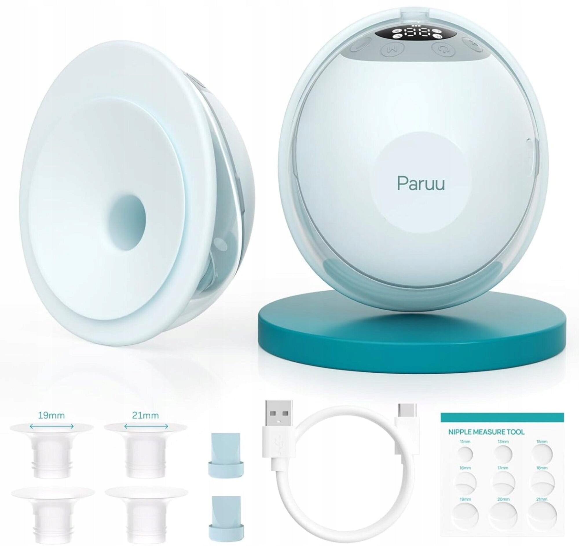 Breast pump PARUU P20 Green Medical device no