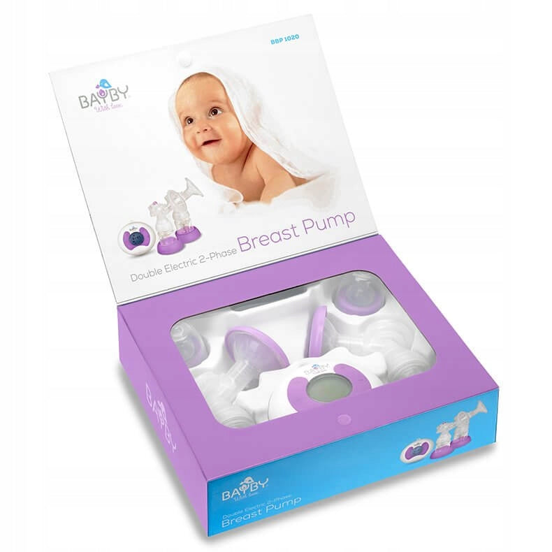 Breast pump electric two-phase double BBP 1020 BAYB Packaging status original