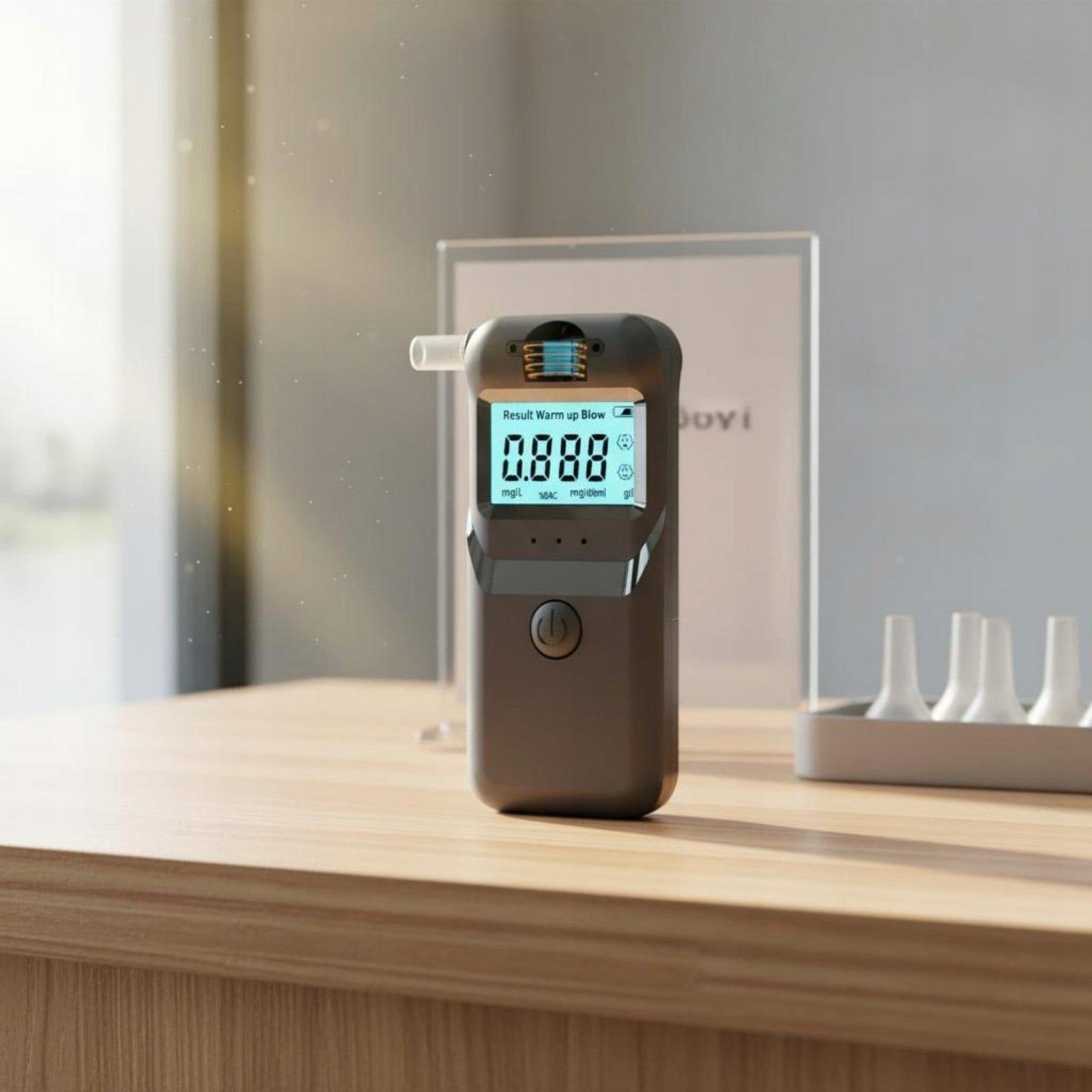 Breath Analyzer Fast Results Portable Breath Analyzer Audible Mr997 English Medical device no
