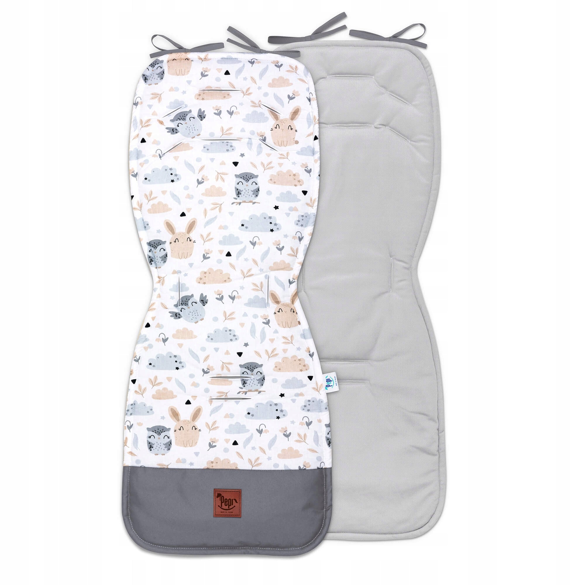 Breathable Stroller Insert Set with Cushion 5 el Animal Packaging status original