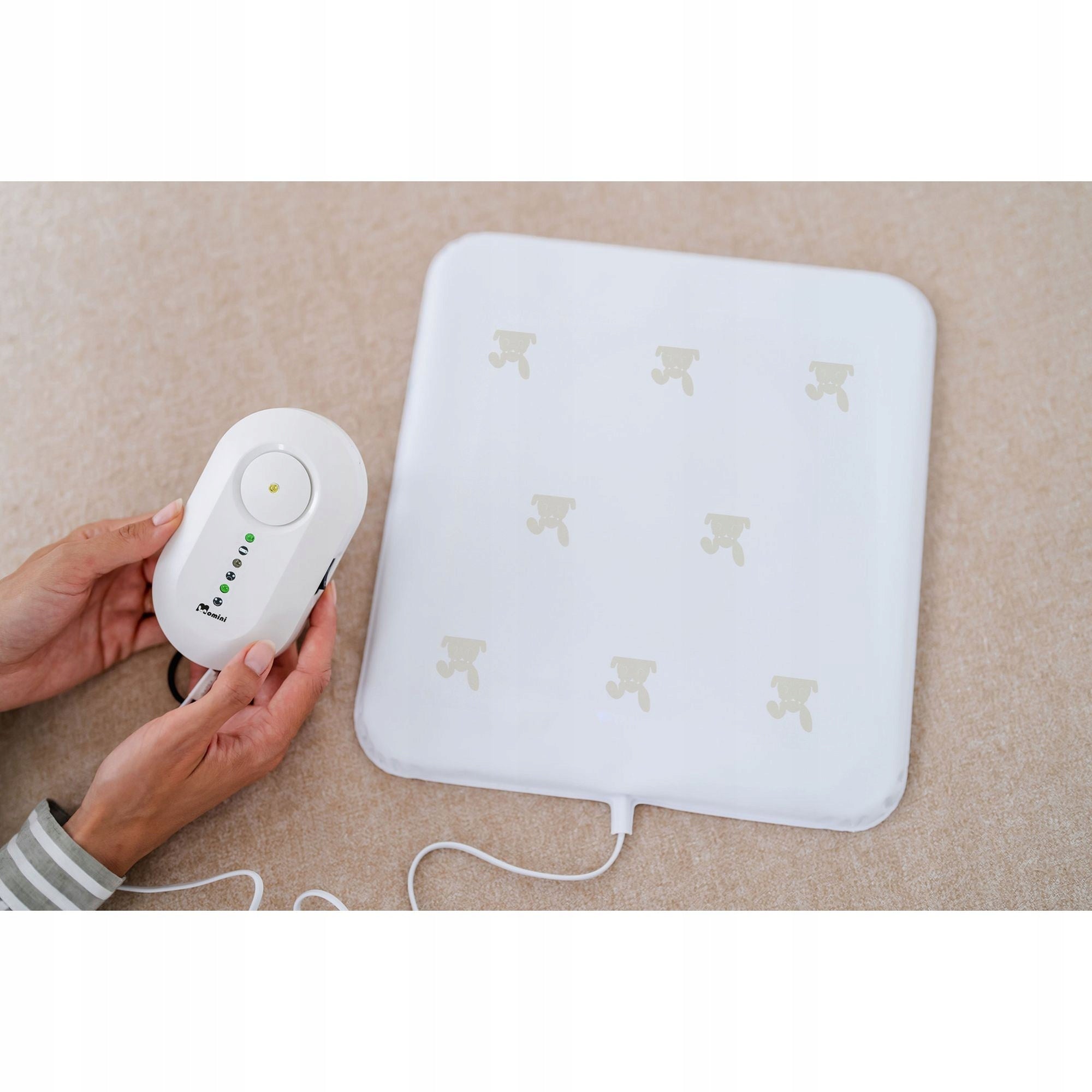 Breathing Sleep Monitor Momini SleepSafe Motion Sensor Alarm Manufacturer code SLEEPSAFE