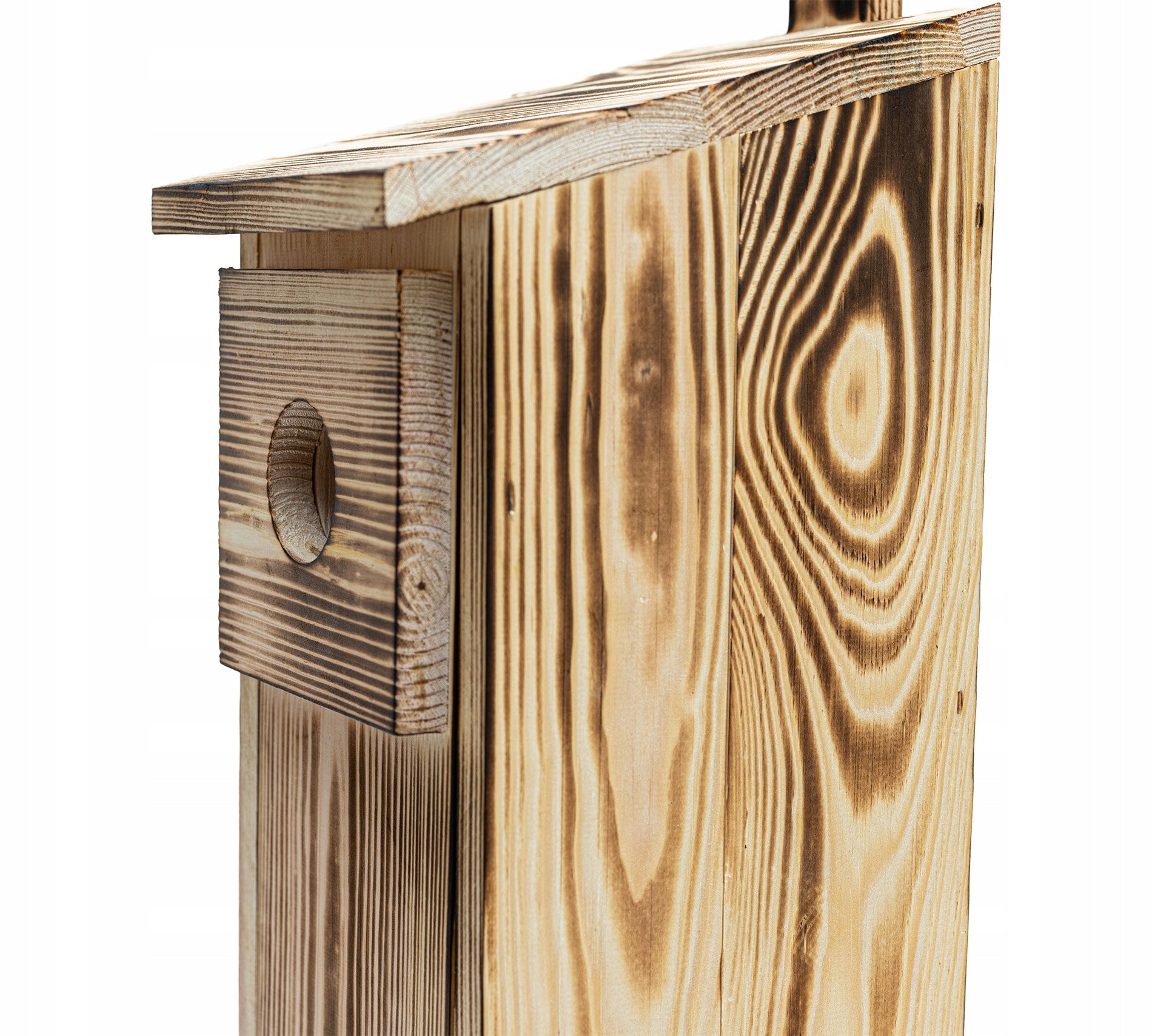Breeding Box For Birds Type A1 Tanned Sikora Modraszka Poor Pine Product height 30 cm