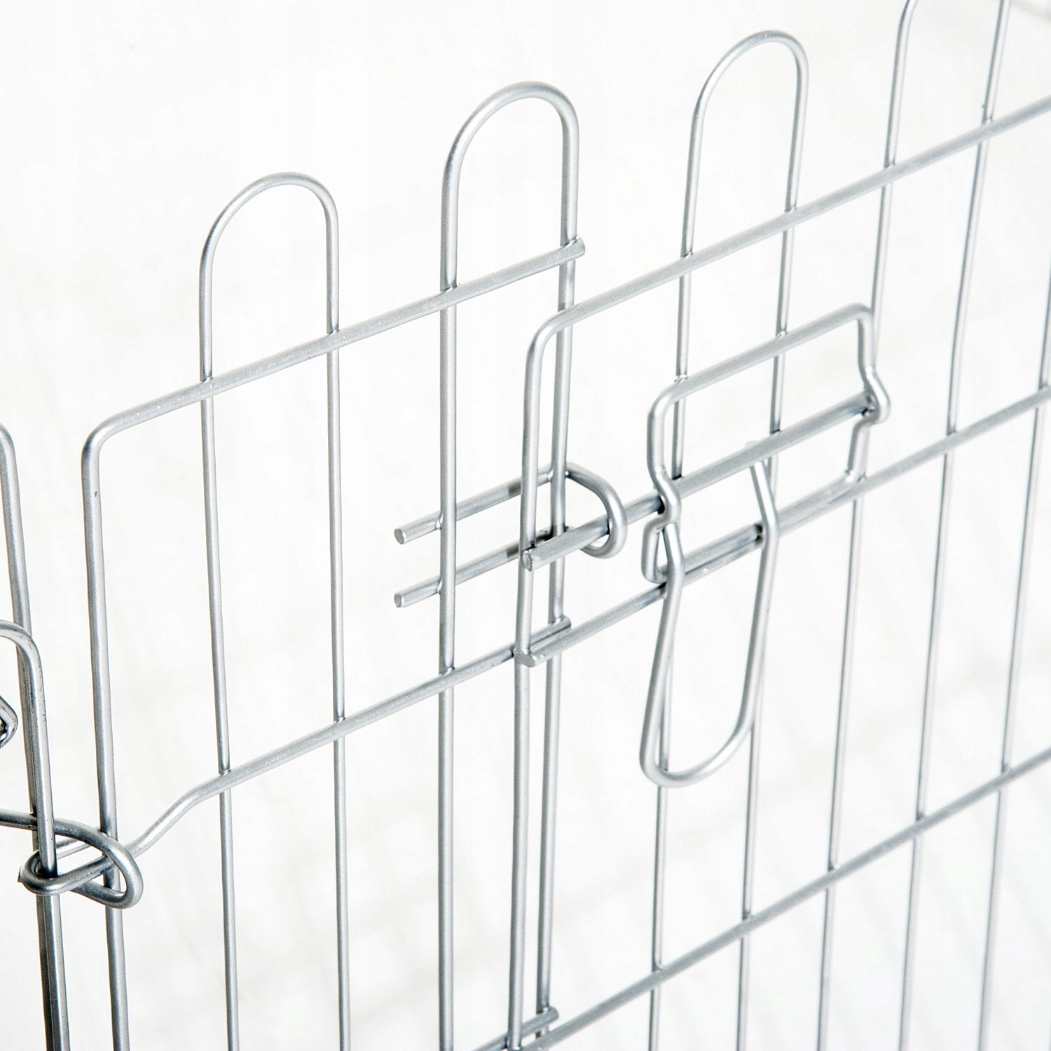 Breeding Playpen Metal Cage for Rabbit Dogs 63x76 cm PawHut Product height 76 cm