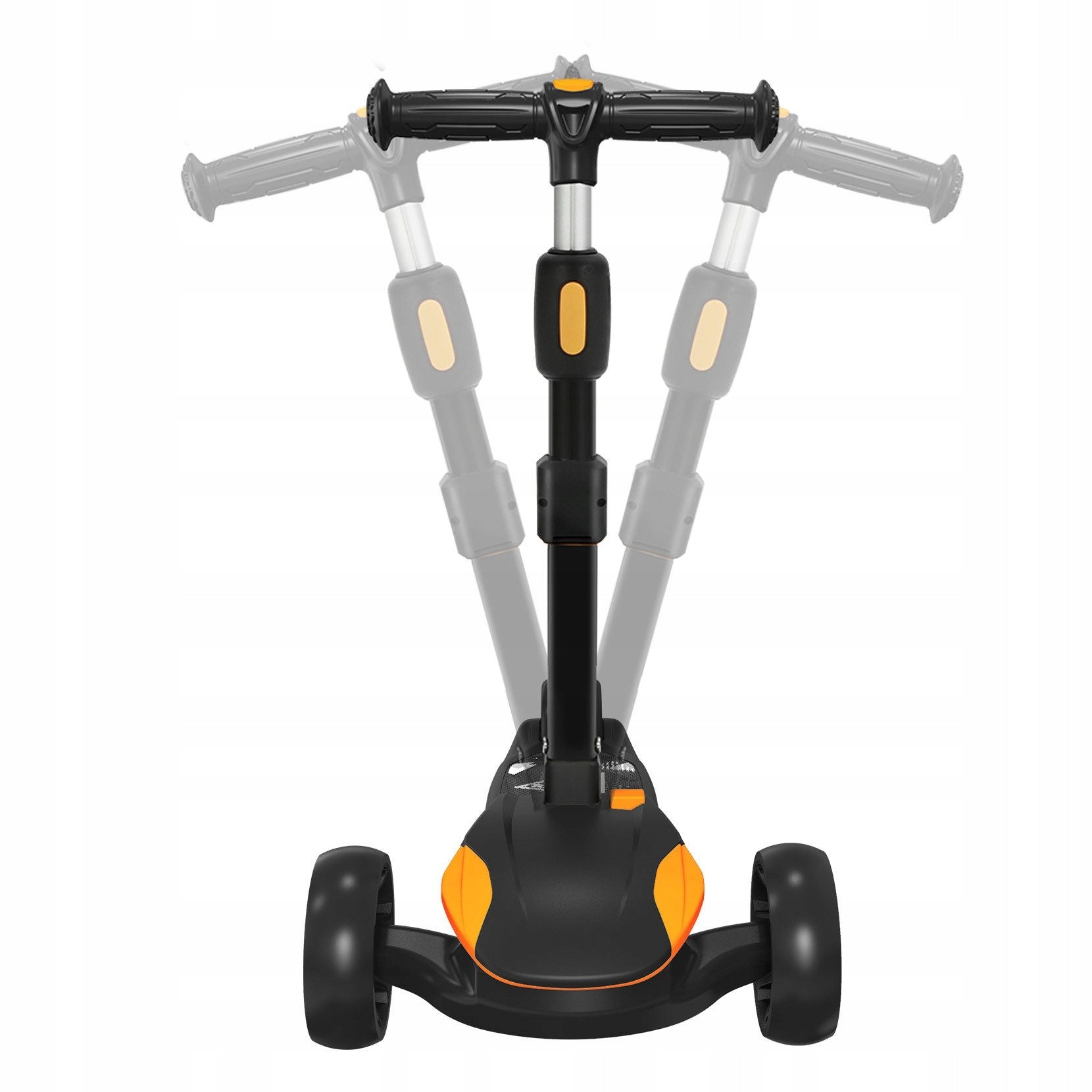 BremToy Foldable Children's Scooter with Seat for 2+ Years, yellow Color yellow