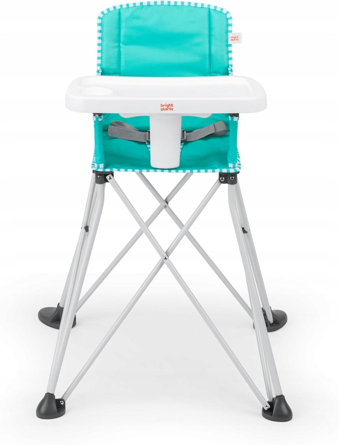 Bright Starts Pop 'N Dine Highchair Portable Turquoise Brand Bright Starts