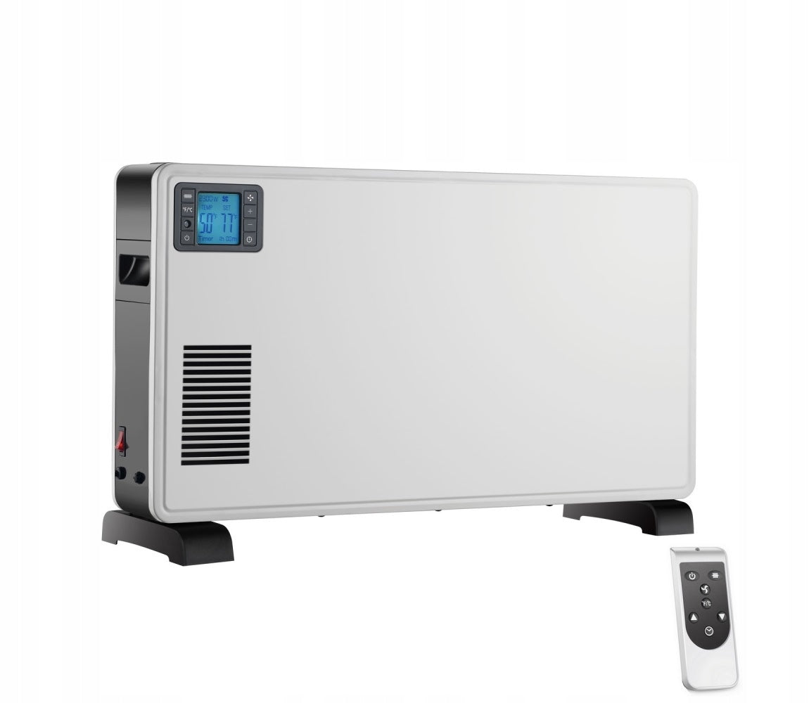 Brilagi - Electric convector heater 1000/1300/2300W LCD/timer/TURBO