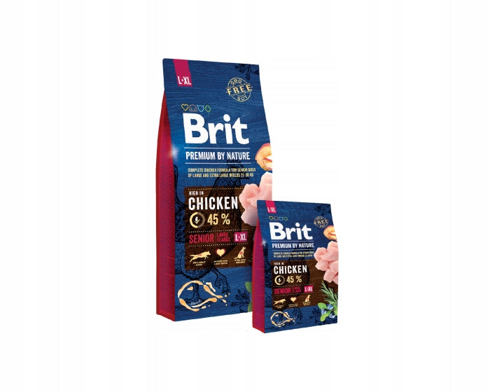 Brit Premium By Nature Senior L+XL Chicken 5kg