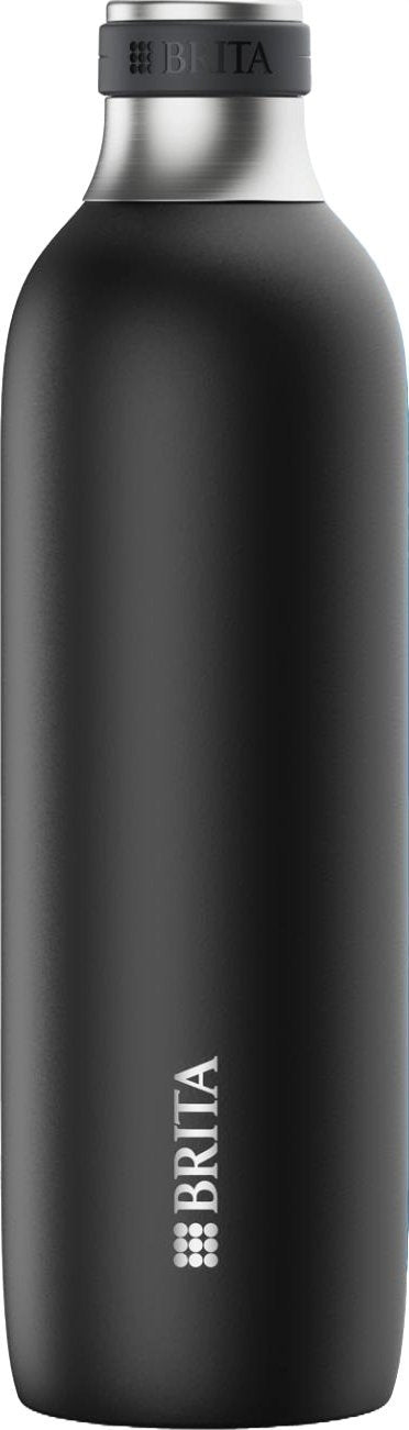 Brita Bottle SodaTrio 0.65 L Black steel