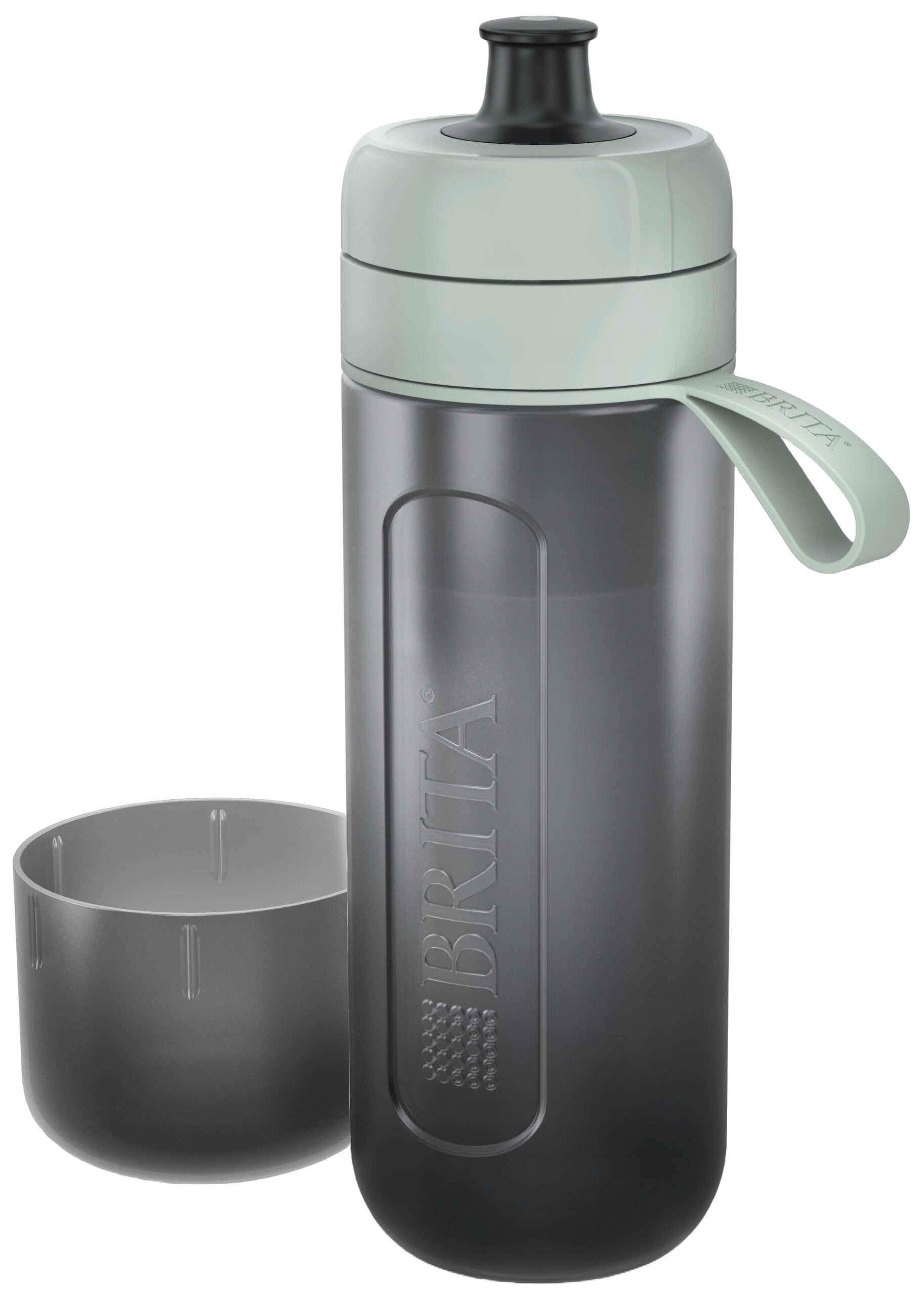 Brita water filter bottle Active green 0,6l + 2 MicroDisc filters Brand Brita