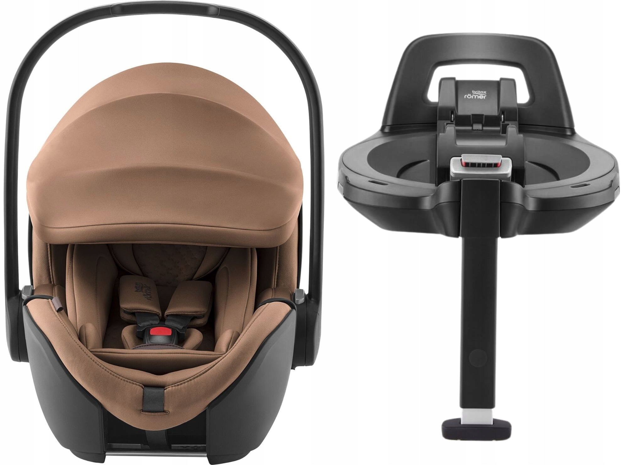 Britax Romer Baby-Safe Pro car seat 0-13kg + Vario base 5Z Warm Caramel