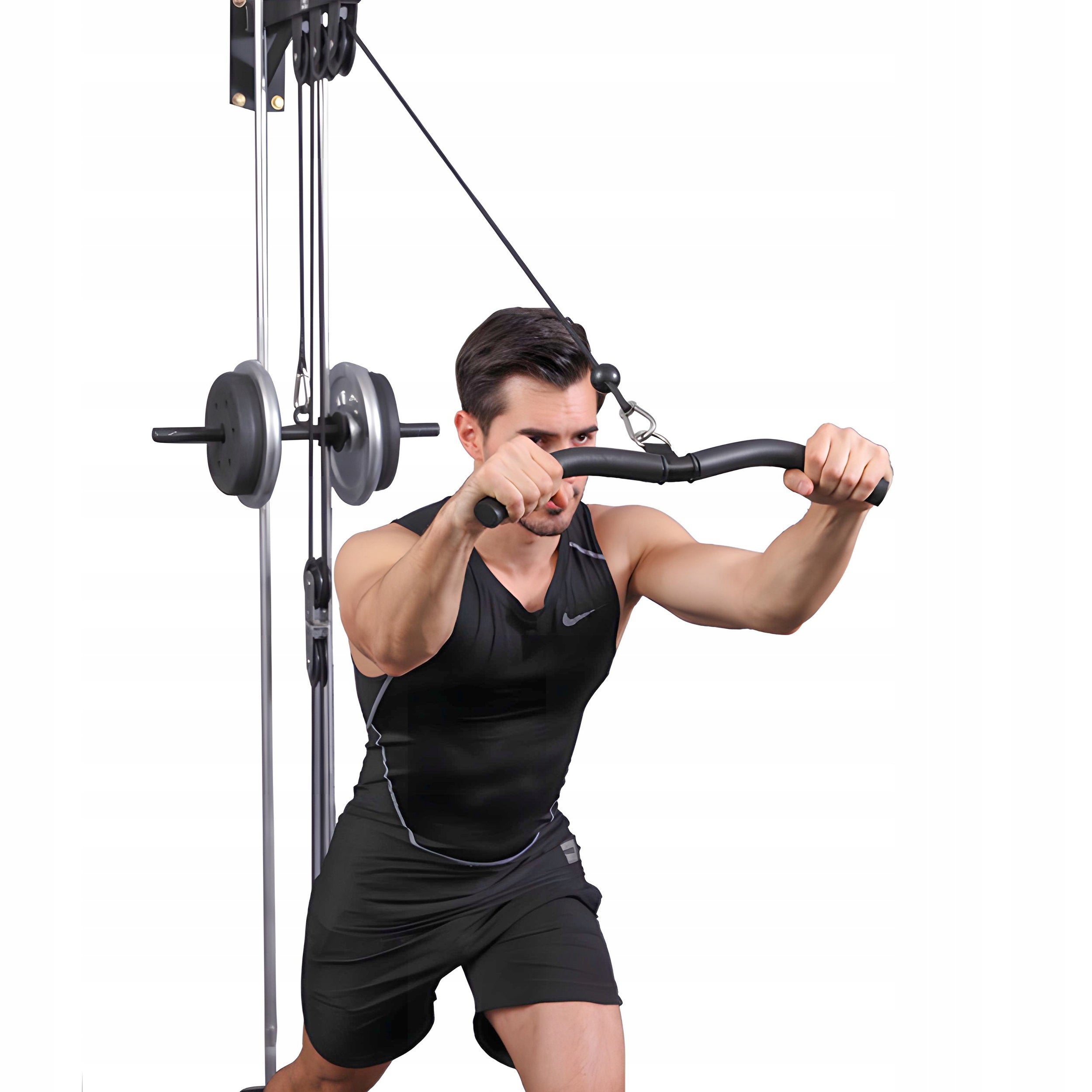 Broken Pull Handle Atlas Griffin Rotary Bar For Triceps Back 65cm Kind handle/band