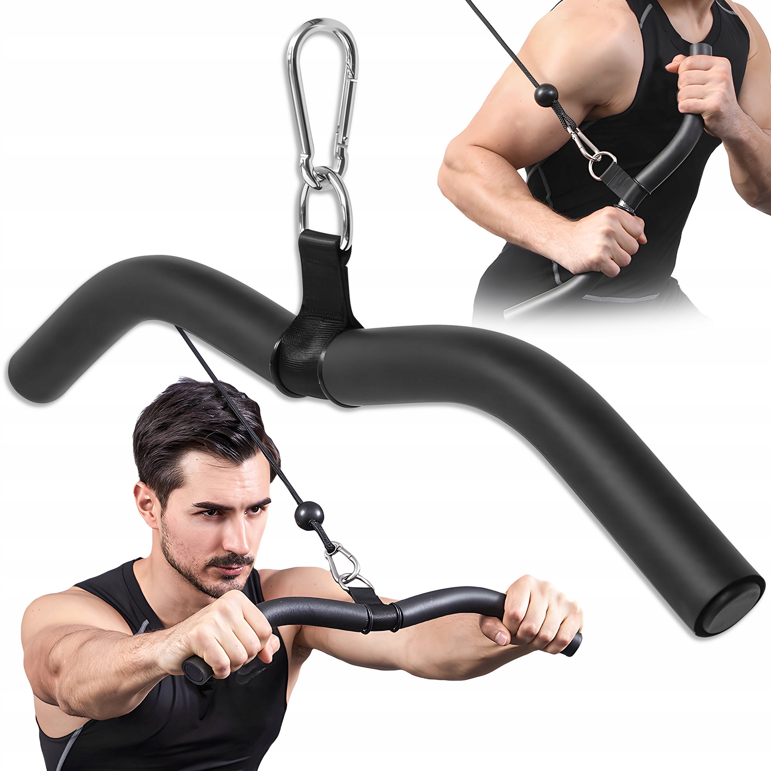 Broken Pull Handle Atlas Griffin Rotary Bar For Triceps Back 65cm