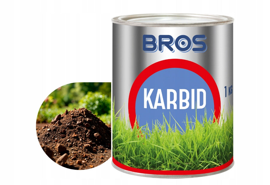 Bros Carbide for moles and voles, granulated repellent 1 kg
