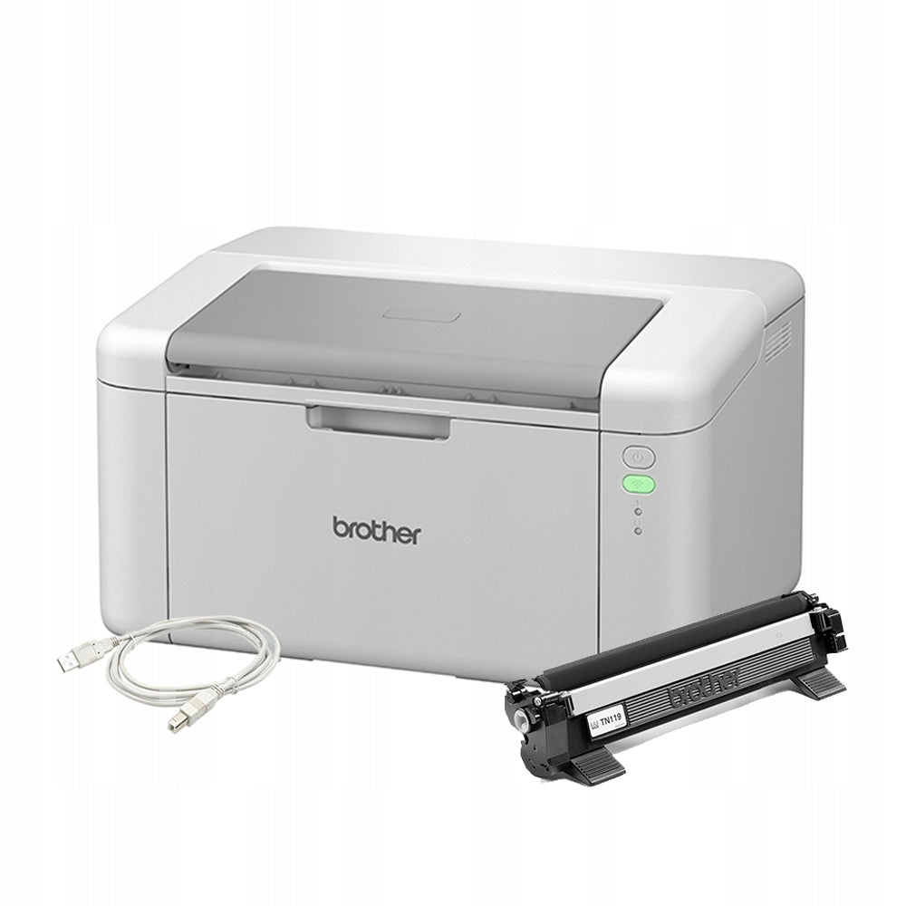 Brother HL-L1230W A4 WiFi Toner Printer Bundle + USB CABLE