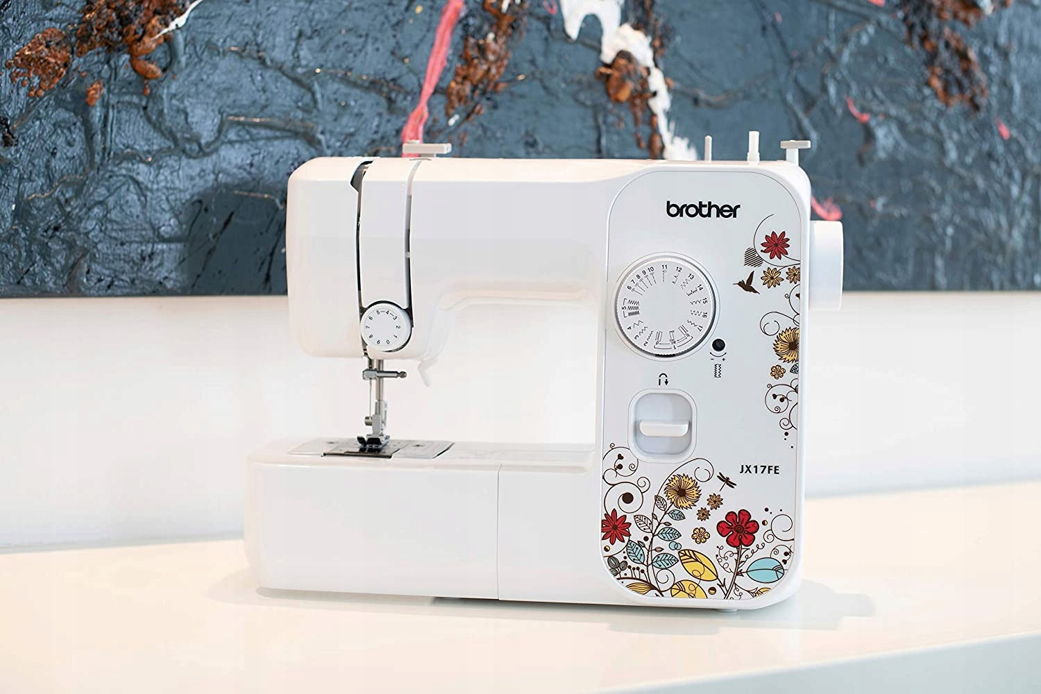 Brother JX17FE Sewing Machine 17 Stitches For Light And Thick Fabrics Strong Brand Brother