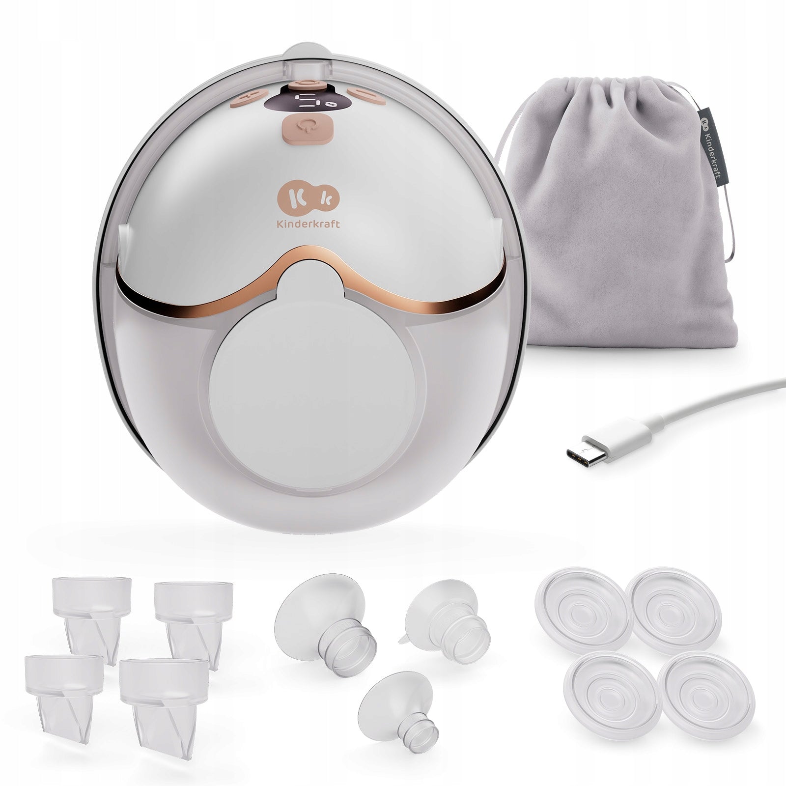 Brush Breast Pump Wireless Electric MAMAFLOW Kinderkraft Hands-Free