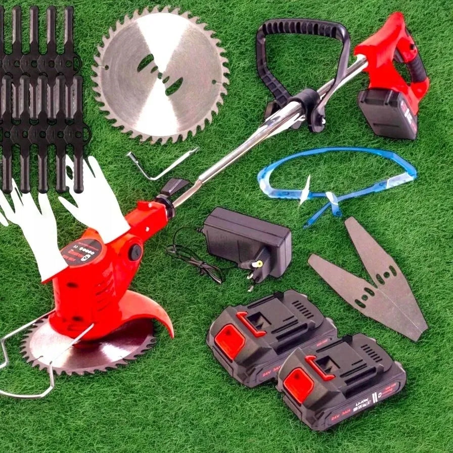 Brush Cutter Cordless Scythe Electric Lawn Mower 2AKU 48V SET Tool weight 2.2 kg