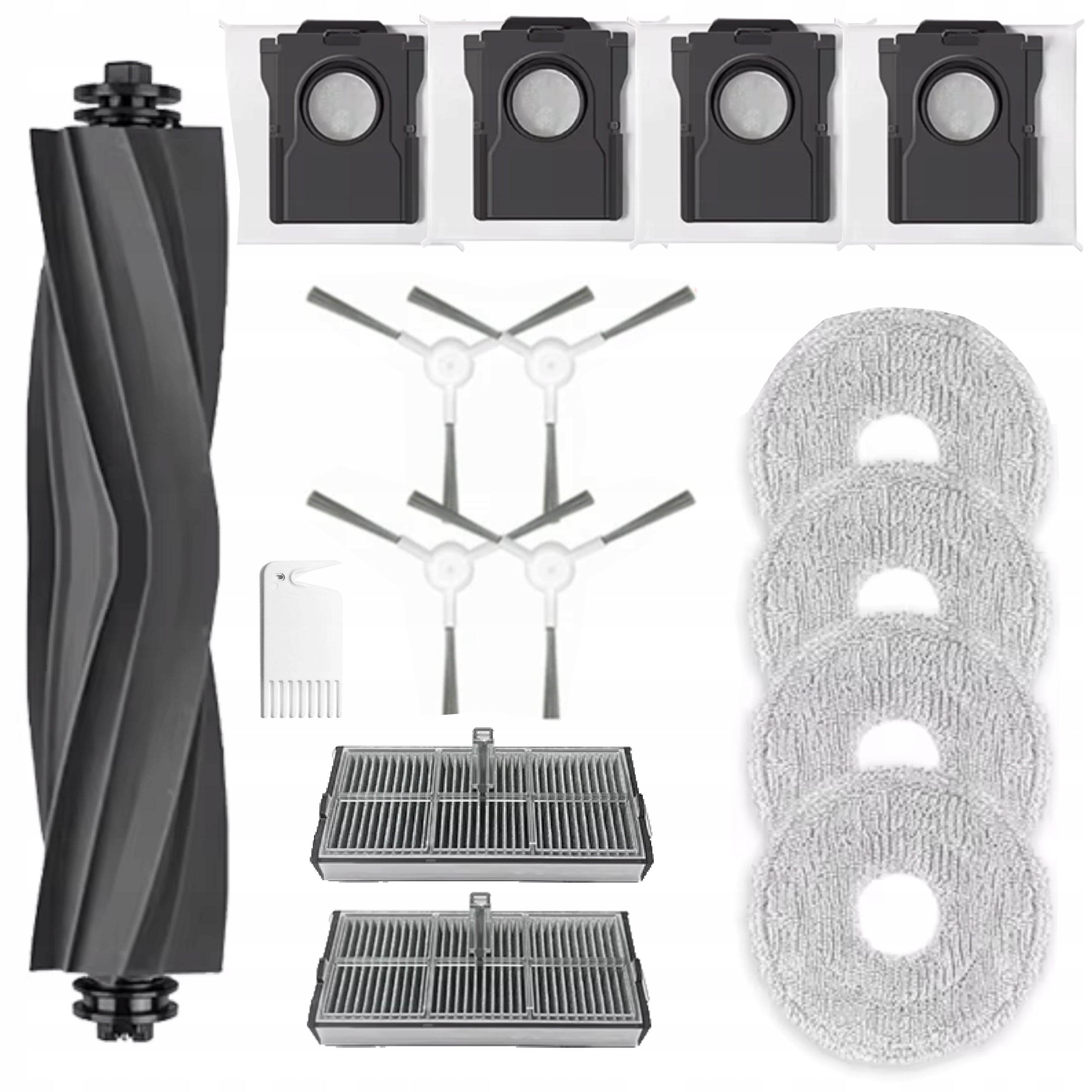 Brush Set Cloth Filters for Dreame L10s Ultra Gen 2 Ultra Heat