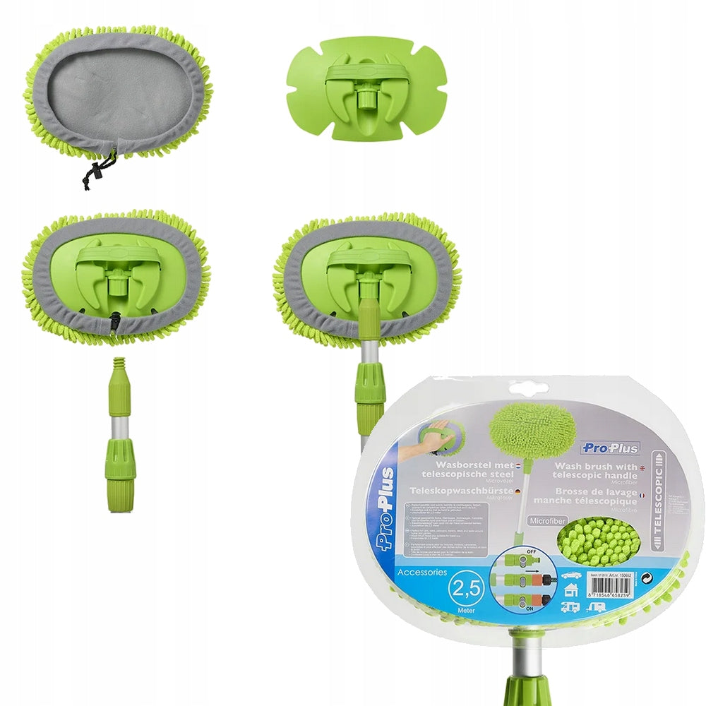Brush + Telescopic chenille holder 2,5 meters