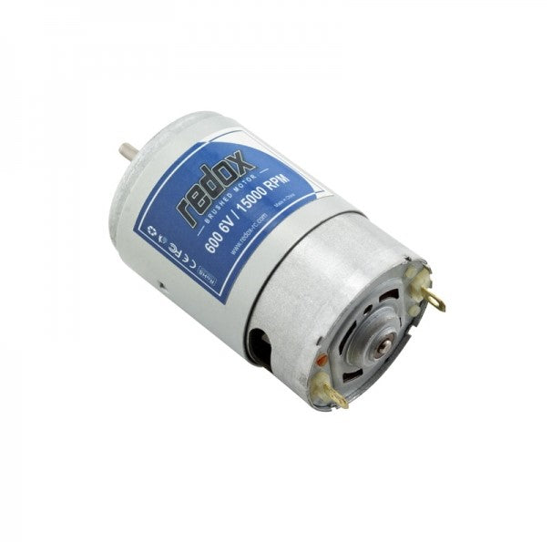 Brush motor electric 600 6V 15000 RPM REDOX Brand Redox