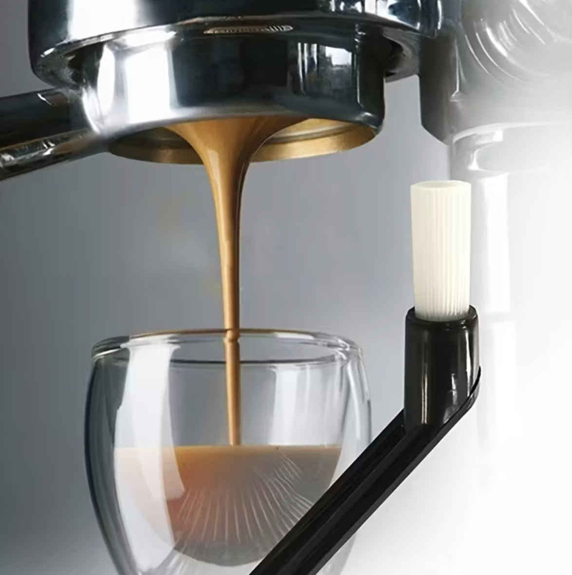 Brush professional BLUEPLAN for cleaning the flask of the machine Packaging status original