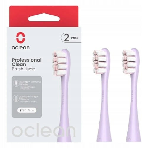 Brush tips Oclean Professional Clean P1C13 purple 2 pcs.