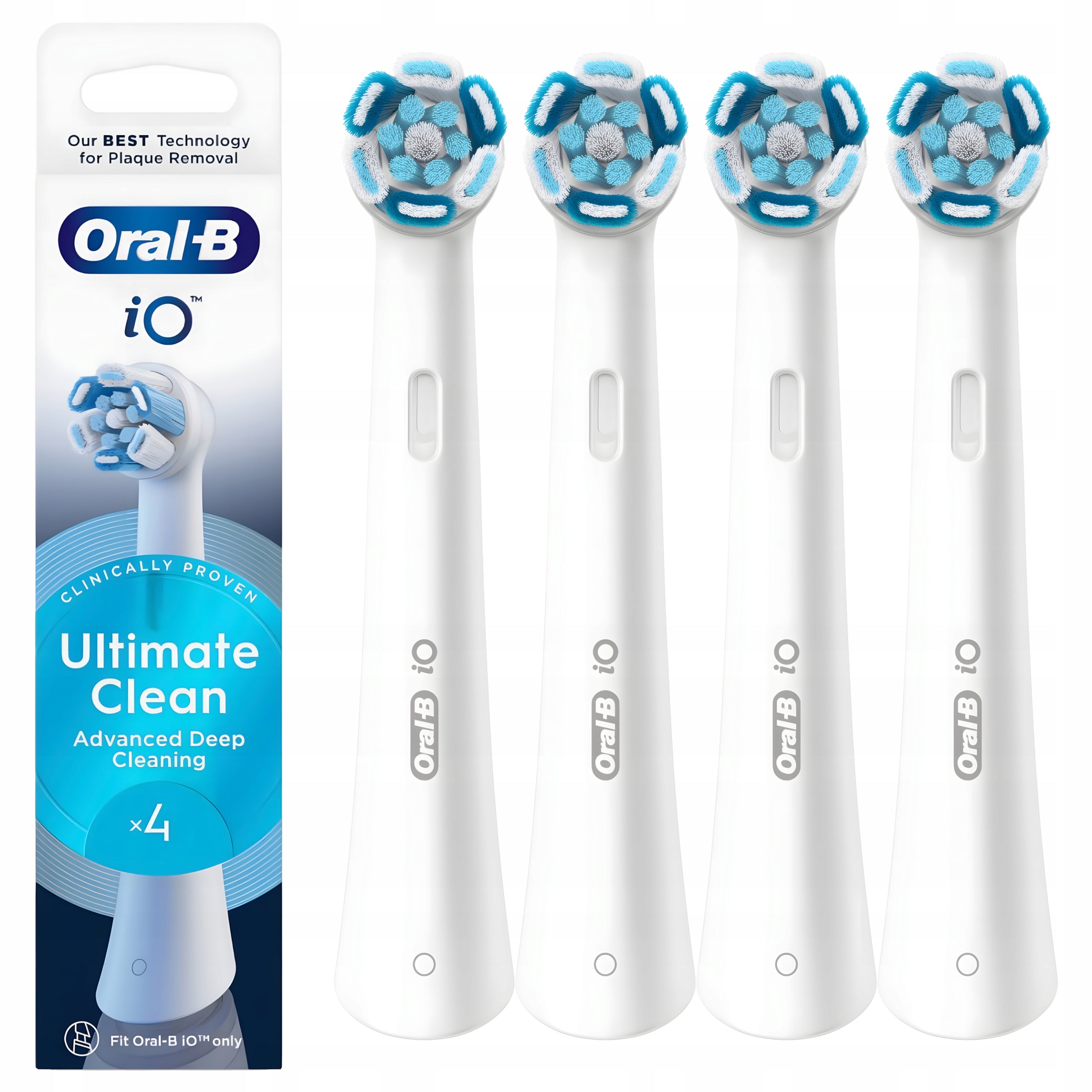 Brush tips Oral-B iO Ultimate Clean 4 pcs.