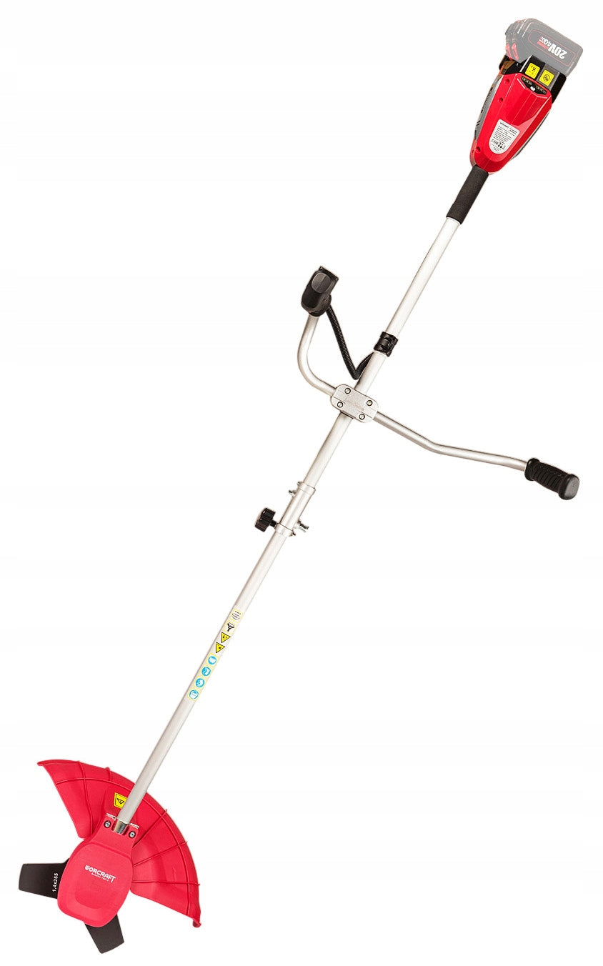 Brushless Scythe Cordless 40V Powerful WIRELESS Trimmer + STRAP Brand Worcraft
