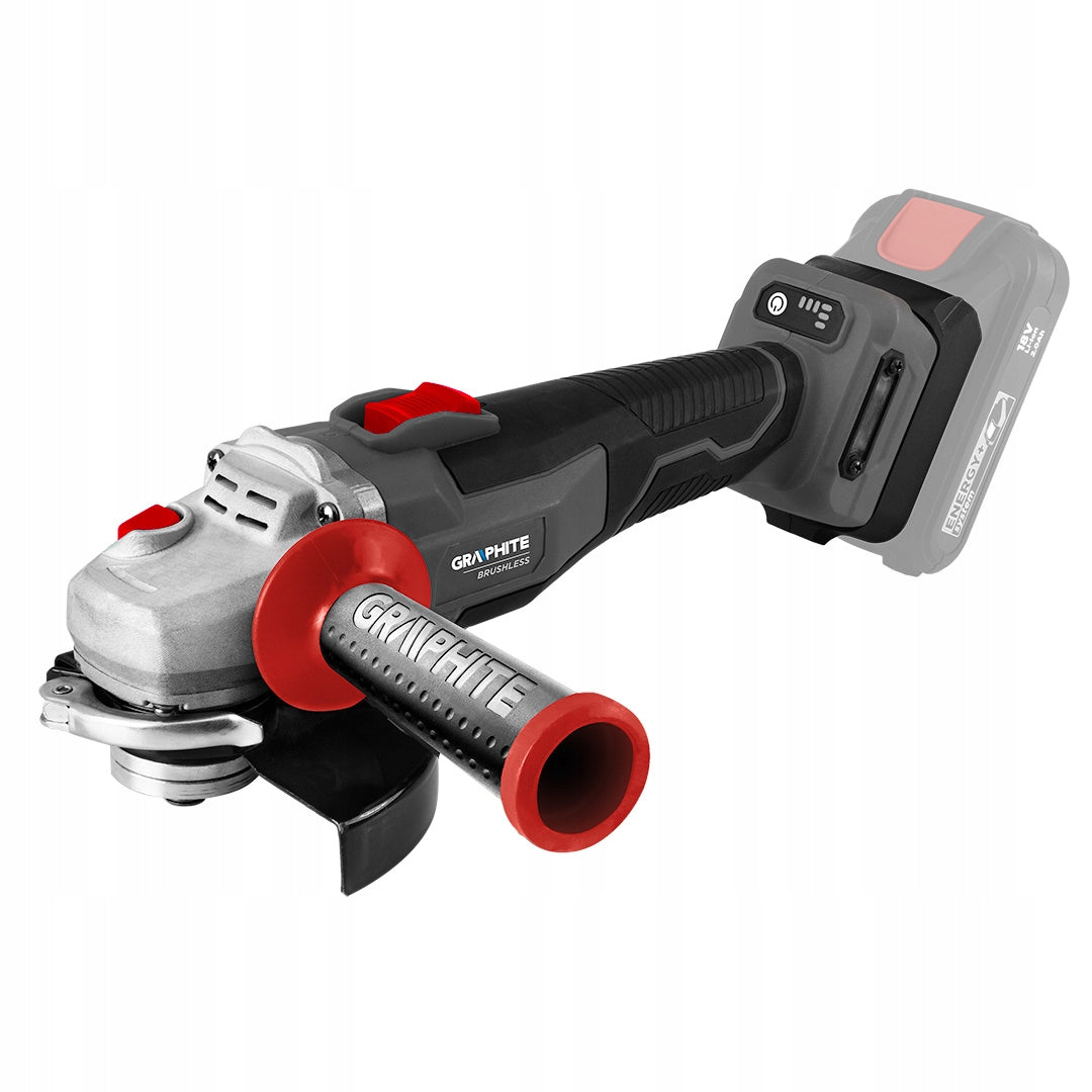 Brushless angle grinder Energy+ 18V, 125 mm, 0-9200/min-1