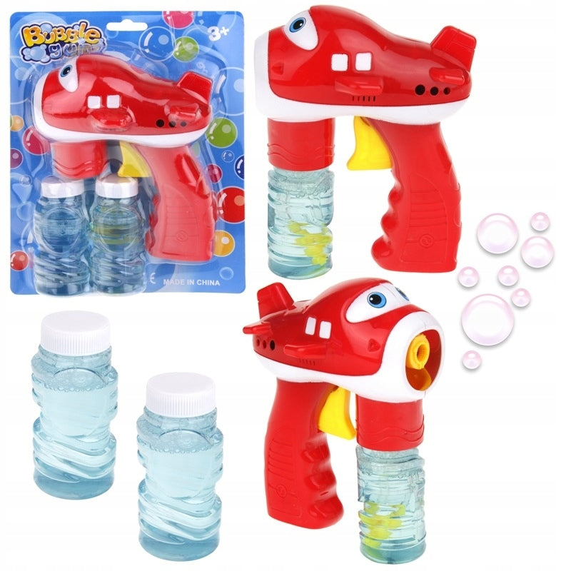 Bubble Gun Soap Bubble Machine Vending Machine Liquid Airplane Packaging status original