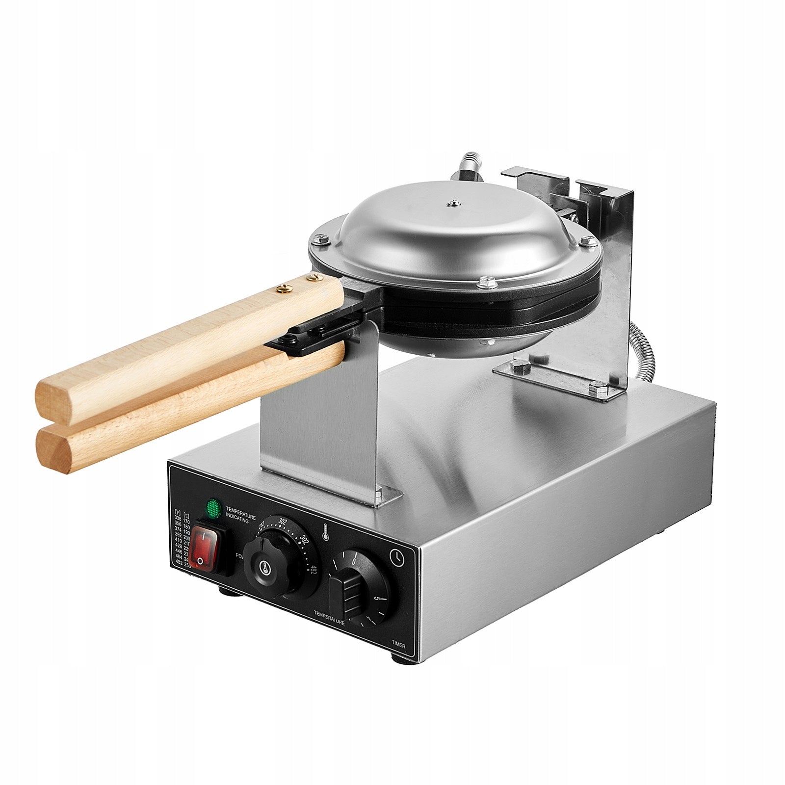 Bubble Waffle Iron 1400W Puffs Waffles With Temperature Control 220V