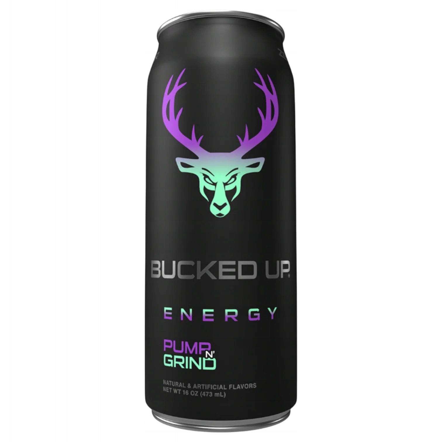 Bucked Up Energy Pump-N-Grind Zero Sugar 473ml Functional Energy Gym