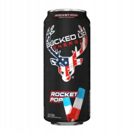 Bucked Up Energy Rocket Pop Zero Sugar 473 ml – Functional Energy
