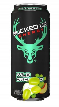 Bucked Up Energy Wild Orchard Zero Sugar 473ml – Functional Energy
