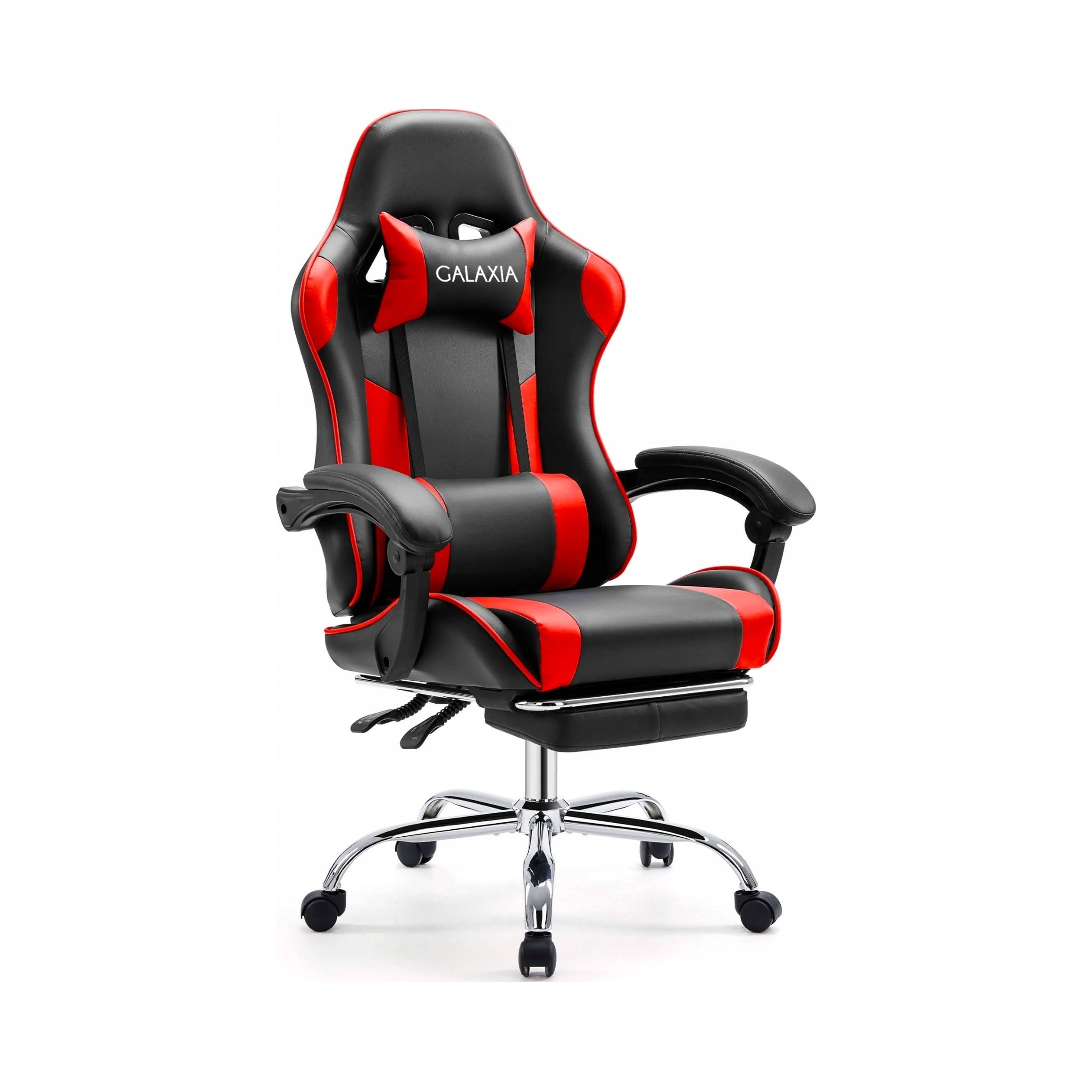 Bucket Office Gaming Chair with Footrest Rotating Gaming Chair