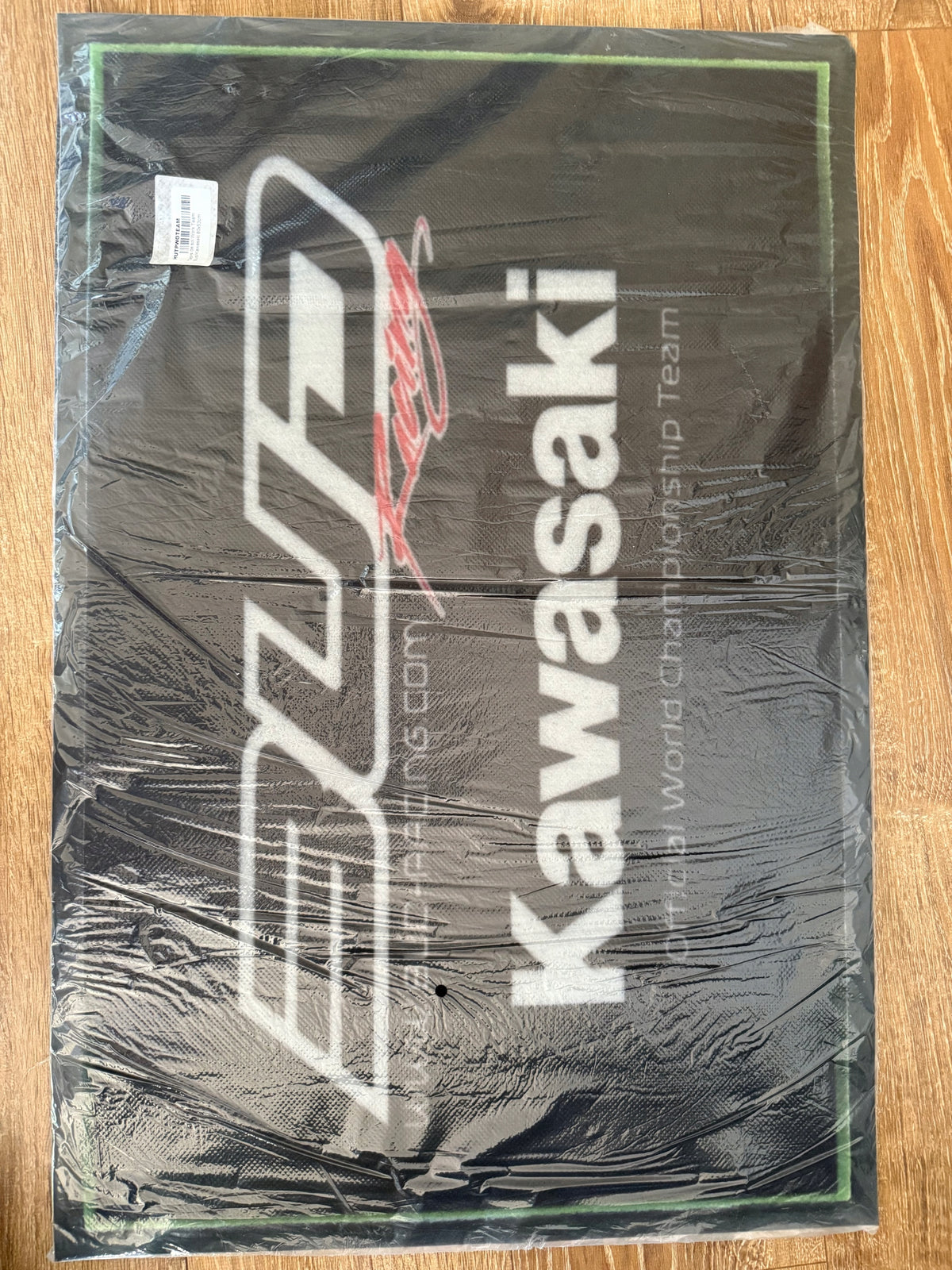 Bud racing small environmental mat KAWASAKI doormat gift idea Manufacturer code HUTPWOTEAM