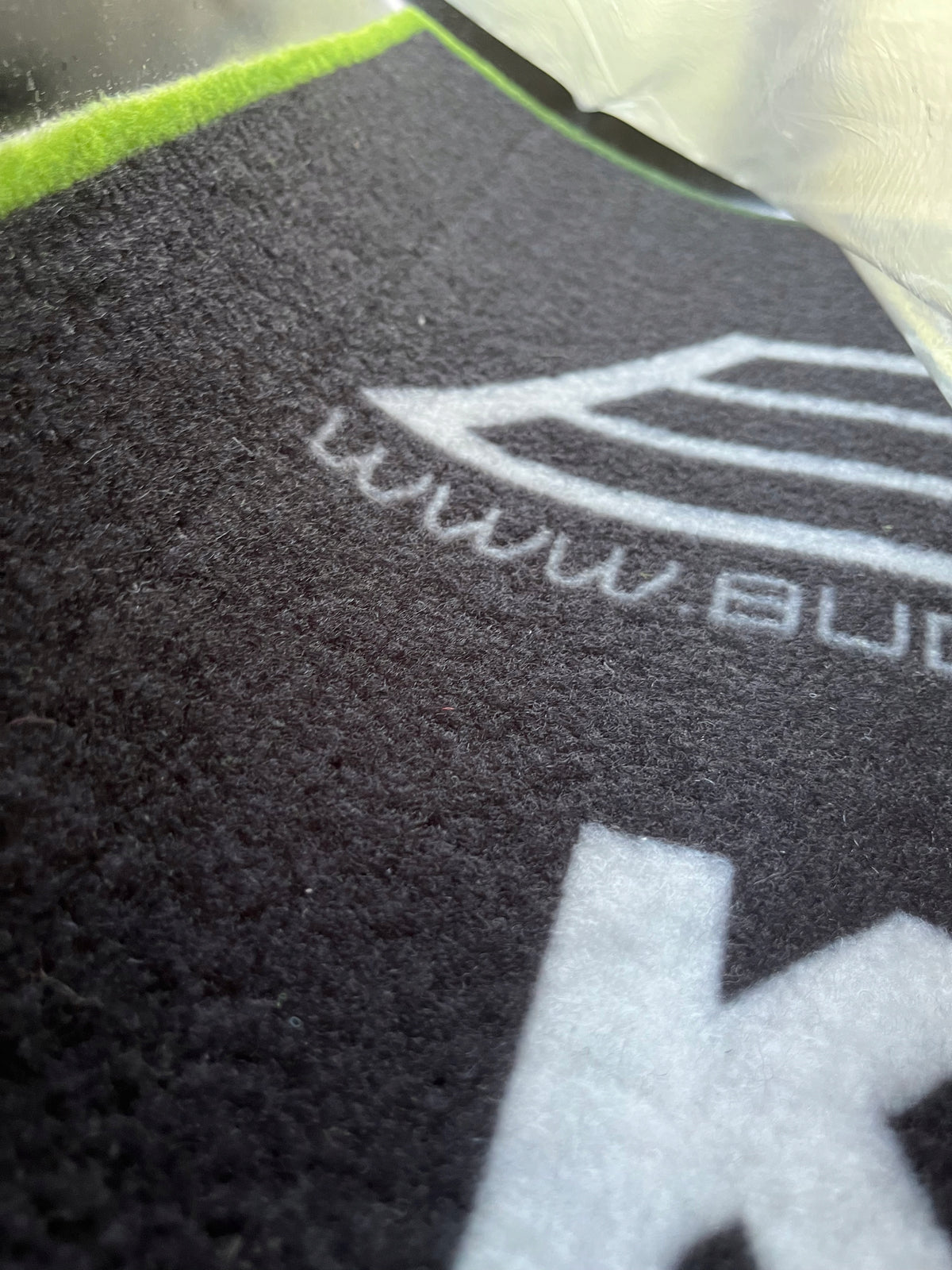 Bud racing small environmental mat KAWASAKI doormat gift idea Manufacturer no brand